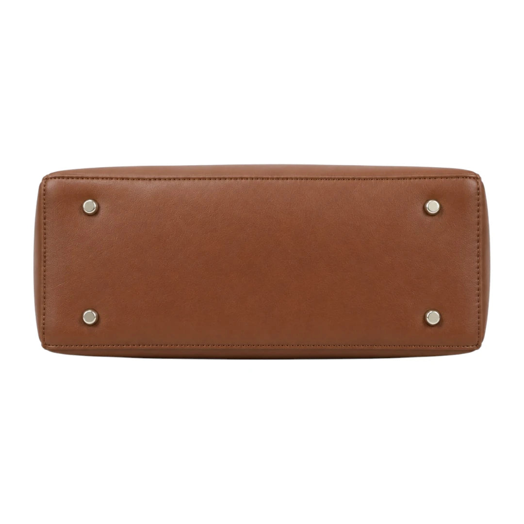 Totli Women’s Brown Buckle Detail Tote Bag