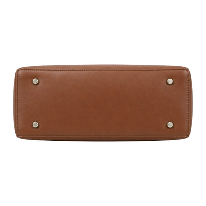 Totli Women’s Brown Buckle Detail Tote Bag