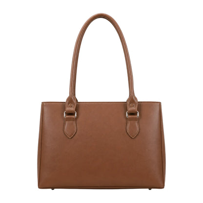 Totli Women’s Brown Buckle Detail Tote Bag