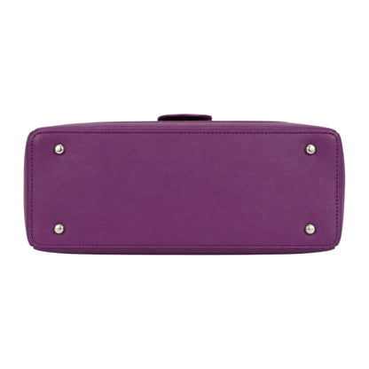 Totli Women’s Purple Front Pocket Tote Bag